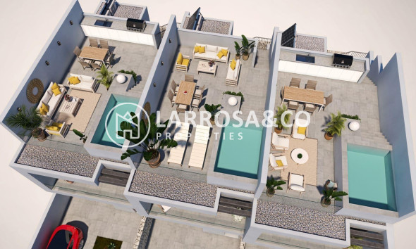 Nieuwbouw Woningen - Semi-detached house - Pilar de la Horadada - La Torre de la Horadada