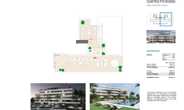 Nieuwbouw Woningen - Penthouse  - Torre Pacheco - Santa Rosalia Lake And Life Resort