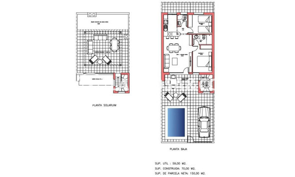 New build - Semi-detached house - Fuente Álamo - La Pinilla