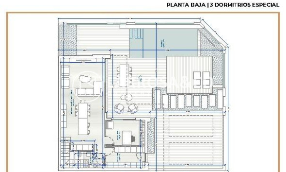 Nieuwbouw Woningen - Villa - Torre Pacheco - Roldán