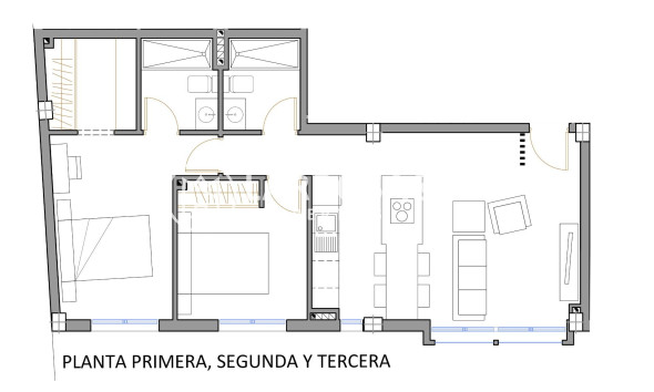 Nieuwbouw Woningen - Apartment - San Pedro del Pinatar - San Pedro de Pinatar