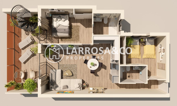 Nieuwbouw Woningen - Penthouse  - Torrevieja - Centro