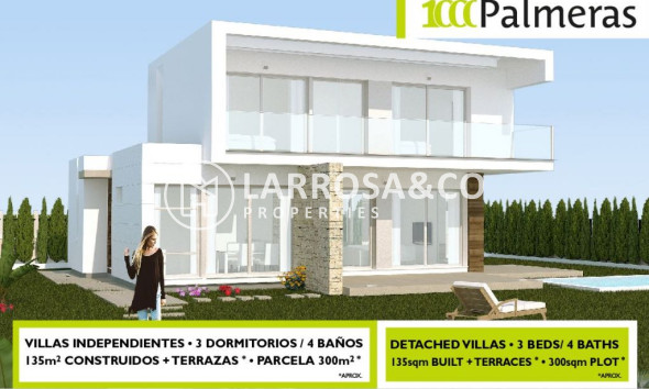 New build - Detached House/Villa - Pilar de la Horadada - Mil Palmeras