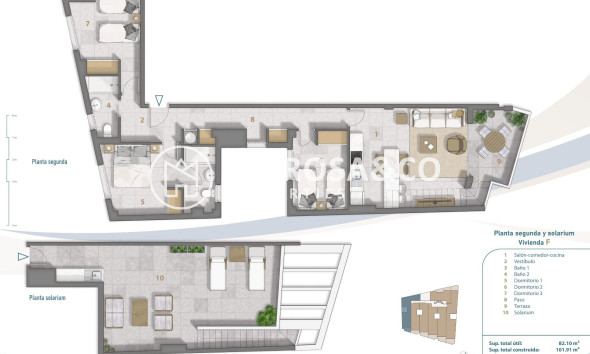 Nieuwbouw Woningen - Penthouse  - San Pedro del Pinatar - Villananitos