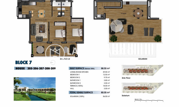 New build - Penthouse  - Los Alcázares - Serena Golf