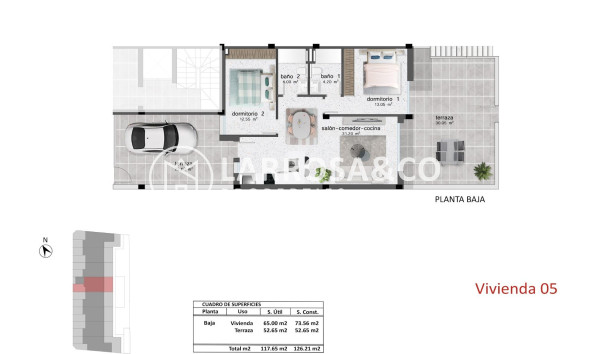 New build - Bungalow - Pilar de la Horadada - Polígono Industrial Zona Raimundo Bened