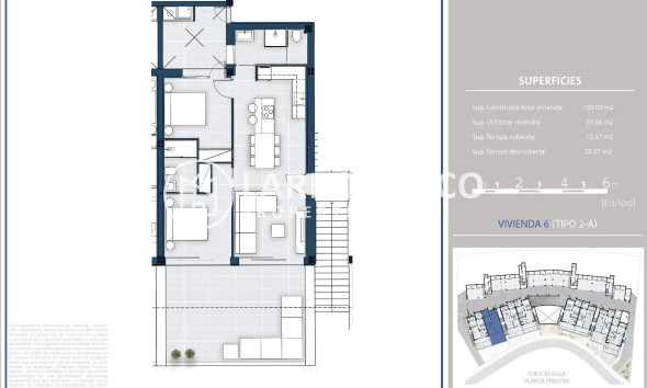 Nieuwbouw Woningen - Apartment - Arenal d´en Castell - pueblo