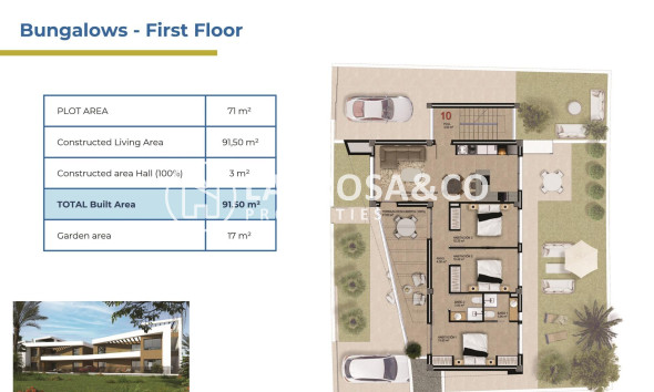 Nieuwbouw Woningen - Bungalow - Orihuela costa - Punta Prima