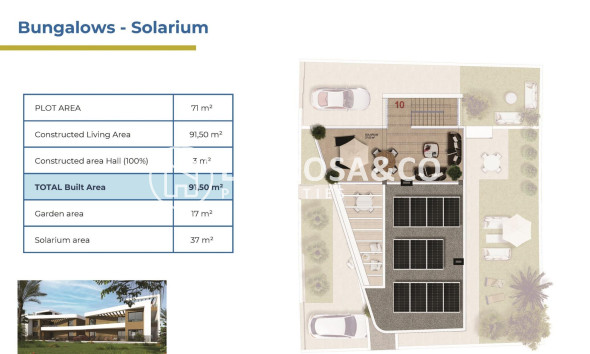 New build - Bungalow - Orihuela costa - Punta Prima