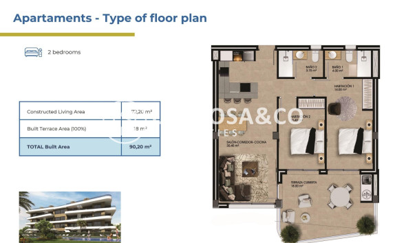 Nieuwbouw Woningen - Penthouse  - Orihuela costa - Punta Prima