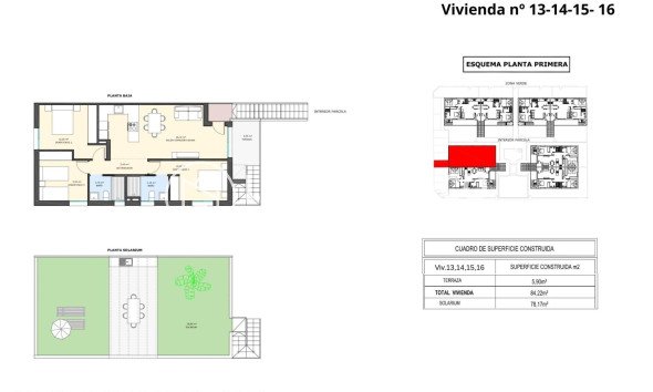 Nieuwbouw Woningen - Bungalow - Pilar de la Horadada - pueblo