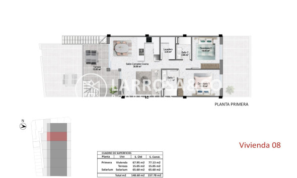 Nieuwbouw Woningen - Bungalow - Pilar de la Horadada - pueblo