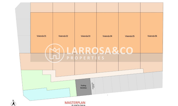 Nieuwbouw Woningen - Bungalow - Pilar de la Horadada - pueblo