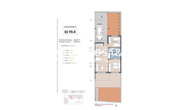 Nieuwbouw Woningen - Bungalow - Los Alcázares - Serena Golf