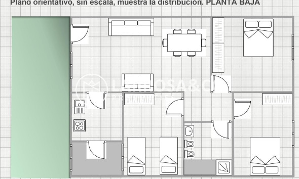 Reventa - Bungalow - Torrevieja - Aguas Nuevas
