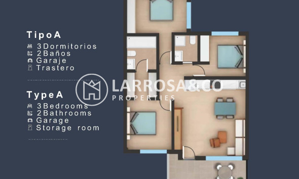 Nieuwbouw Woningen - Bungalow - San Pedro del Pinatar - Los Pinos