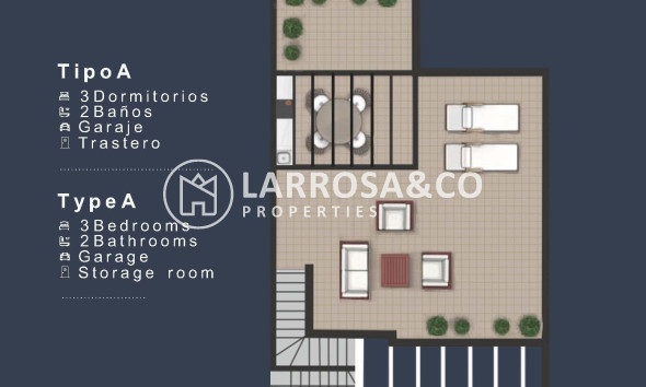 Nieuwbouw Woningen - Bungalow - San Pedro del Pinatar - Los Pinos