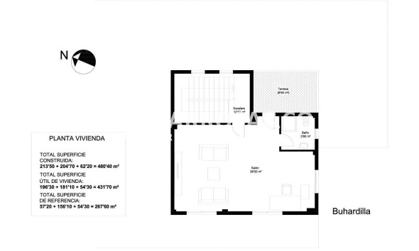 Resale - Semi-detached house - Orihuela - El Escorratel