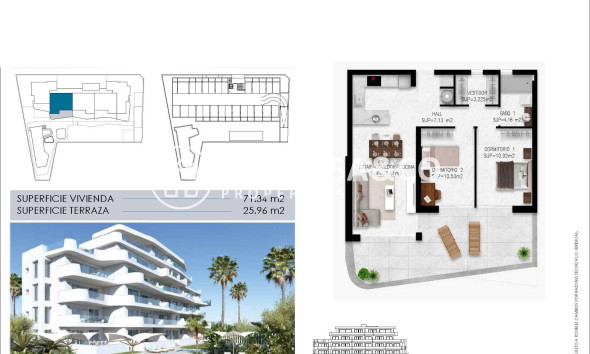 New build - Apartment - Pilar de la Horadada - Mil Palmeras