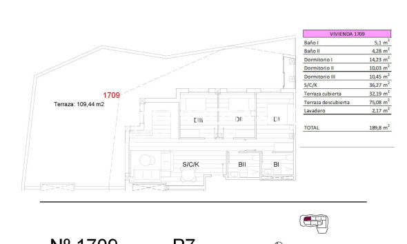 New build - Penthouse  - San Miguel de Salinas - Pueblo