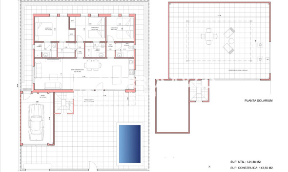 New build - Detached House/Villa - Fuente Álamo - La Pinilla