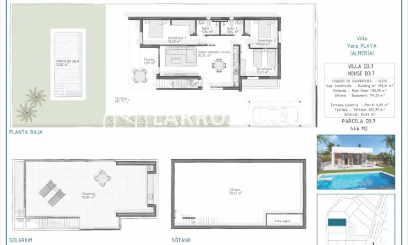 New build - Detached House/Villa - Vera - Pueblo Salinas