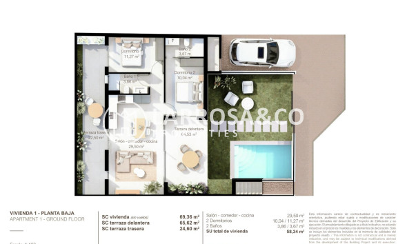 Новостройка - Бунгало - Сан Педро дель Пинатар - Lo Pagan