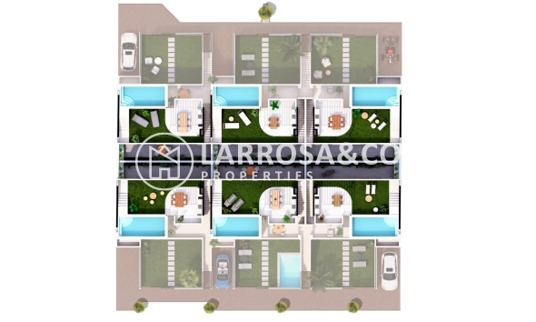 New build - Bungalow - San Pedro del Pinatar - Lo Pagan