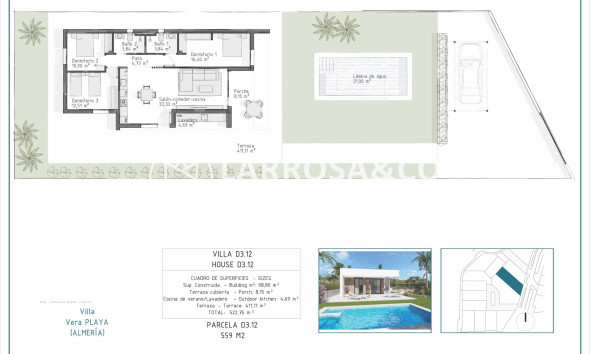 New build - Detached House/Villa - Vera - Pueblo Salinas