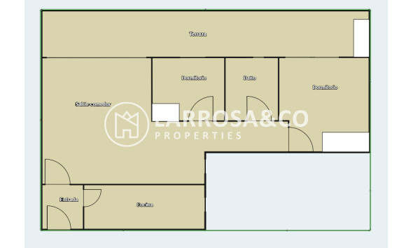 Reventa - Atico - Guardamar del Segura - Cervantes