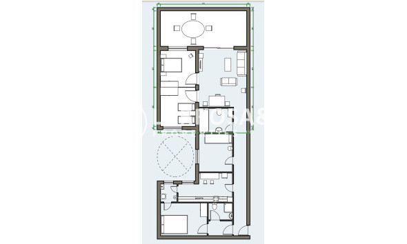 Вторичный рынок - Пентхаус - Гуардамар дель Сегура - CERVANTES-PLAYA
