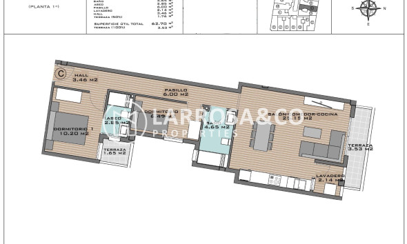 New build - Apartment - Algorfa - Pueblo