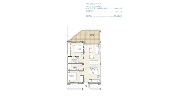 New build - Apartment - Los Alcázares - Serena Golf