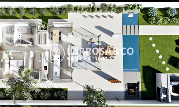 New build - Detached House/Villa - San Fulgencio - El Oasis