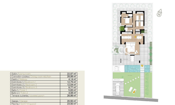 New build - Detached House/Villa - San Fulgencio - El Oasis