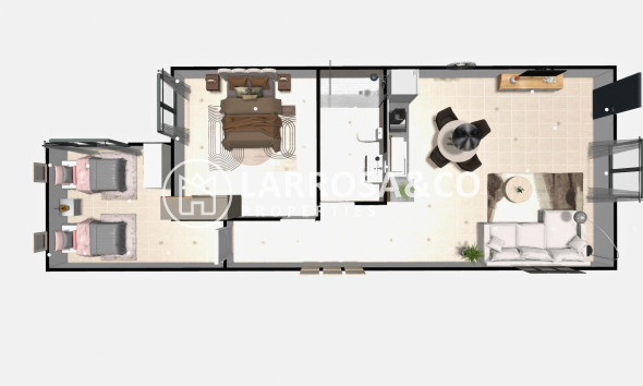 New build - Bungalow - Hondon de las Nieves - La Canalosa