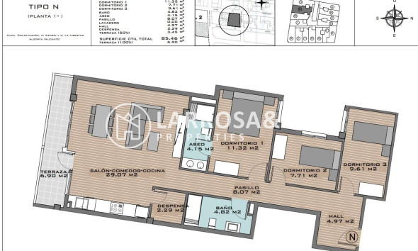 New build - Apartment - Algorfa - Pueblo