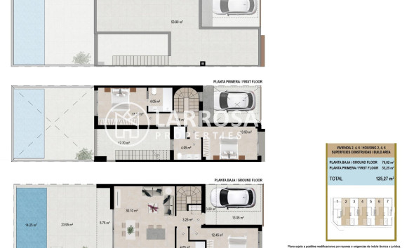 Новостройка - Таунхаус - San Javier - pueblo