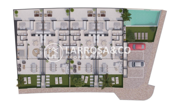 New build - Bungalow - San Pedro del Pinatar - Los Cuarteros