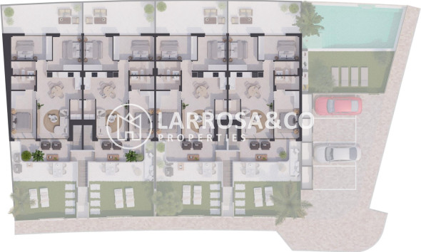 New build - Bungalow - San Pedro del Pinatar - Los Cuarteros