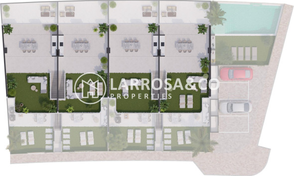 New build - Bungalow - San Pedro del Pinatar - Los Cuarteros