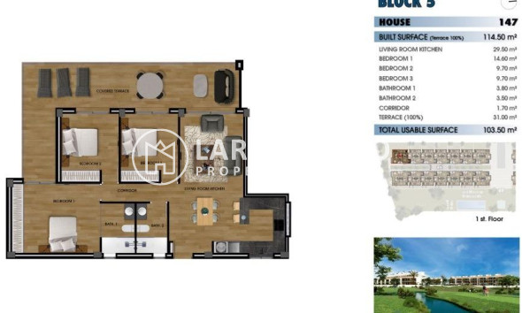 New build - Apartment - Los Alcázares - La Serena Golf