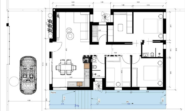 Obra Nueva - Chalet - Benijofar - Urb. Monteazul