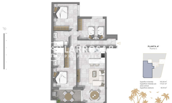 New build - Penthouse  - Guardamar del Segura - Pueblo