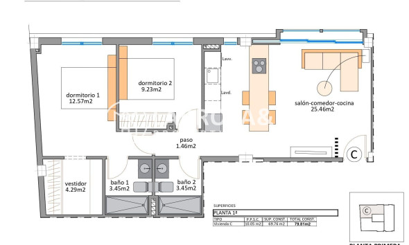 Nieuwbouw Woningen - Apartment - San Pedro del Pinatar - Lo Pagan