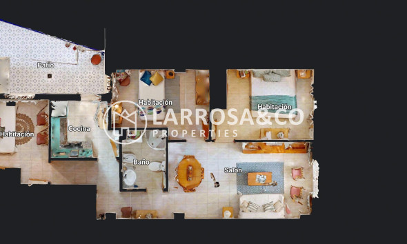 Herverkoop - Ground floor apartment - Torrevieja - Estacion de autobuses