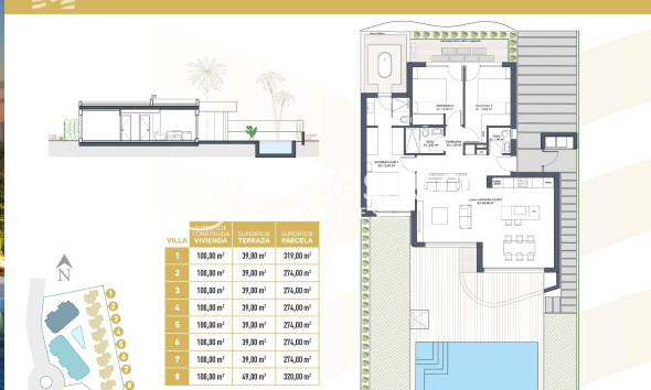 New build - Detached House/Villa - Los Alcázares - Serena Golf