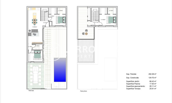 New build - Semi-detached house - San Javier - Parque del doce