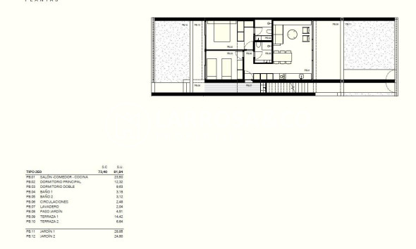 New build - Bungalow - Torrevieja - Los Balcones
