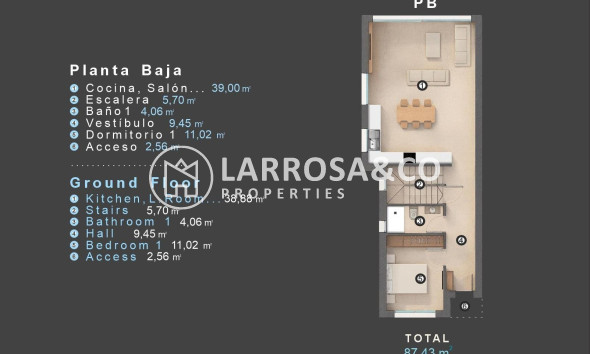 New build - Detached House/Villa - Orihuela costa - Las Filipinas